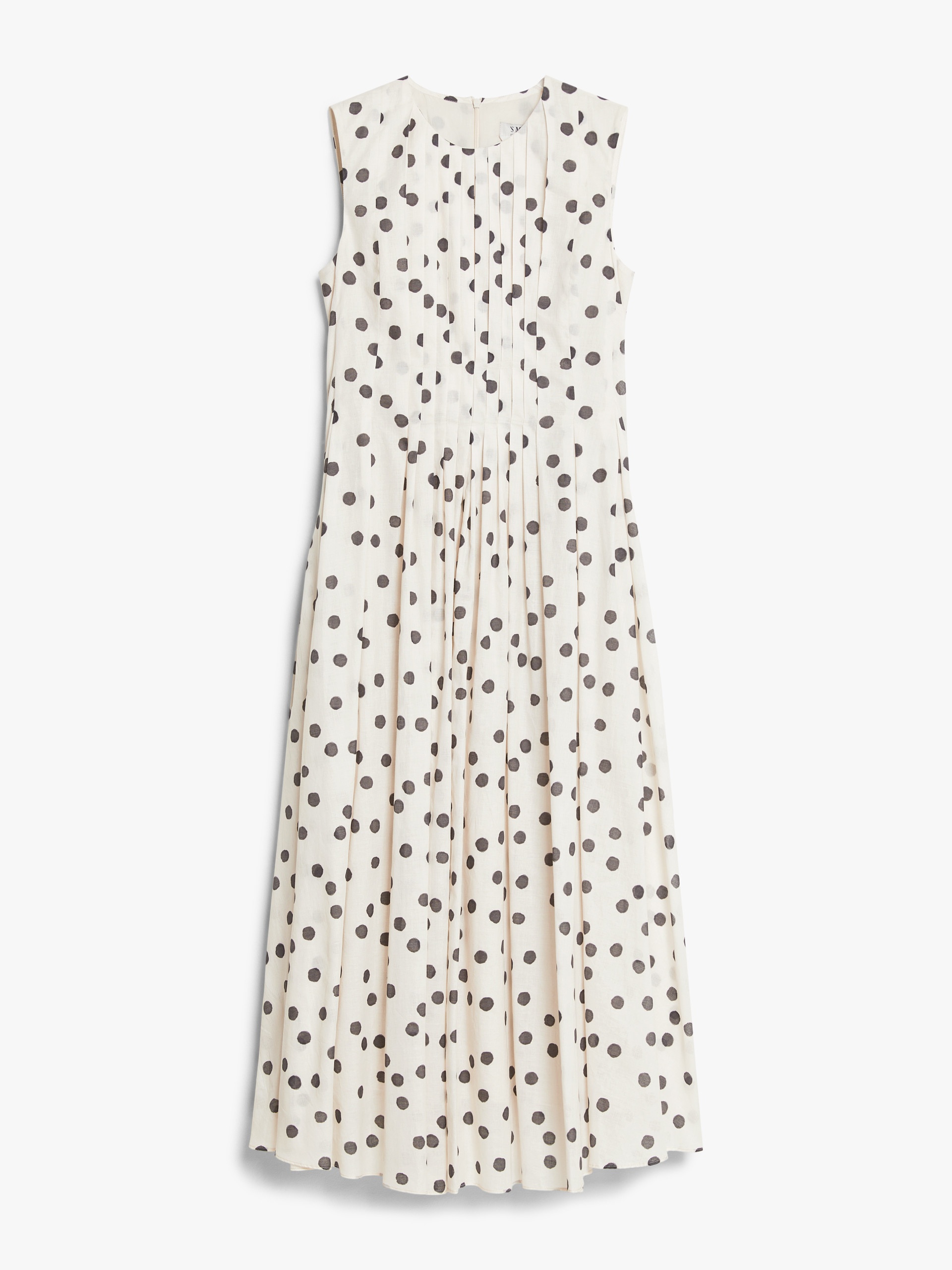 CAROL Printed cotton voile dress - 1