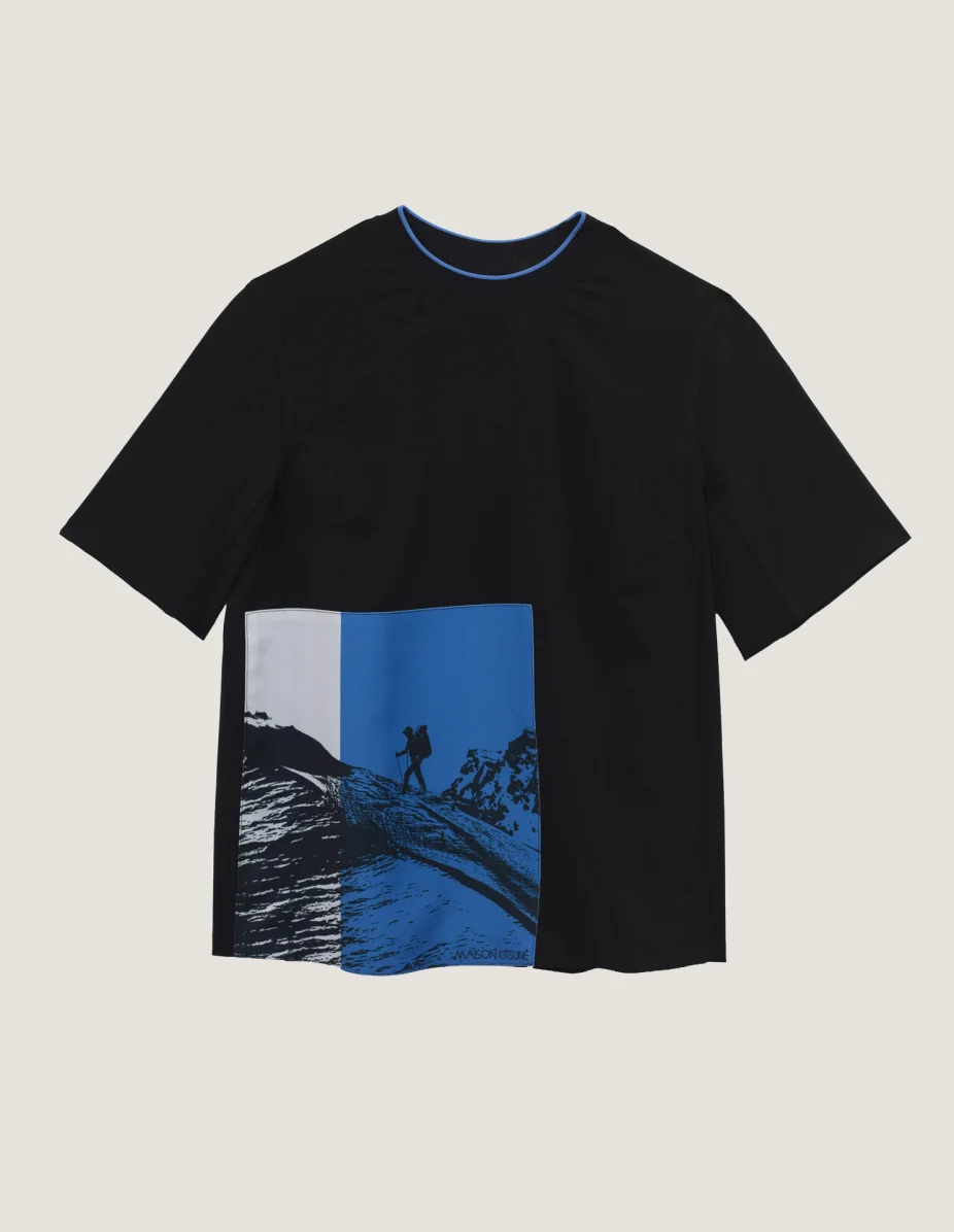 POLARIZED MOUNTAINS CREPE TEE-SHIRT - 1