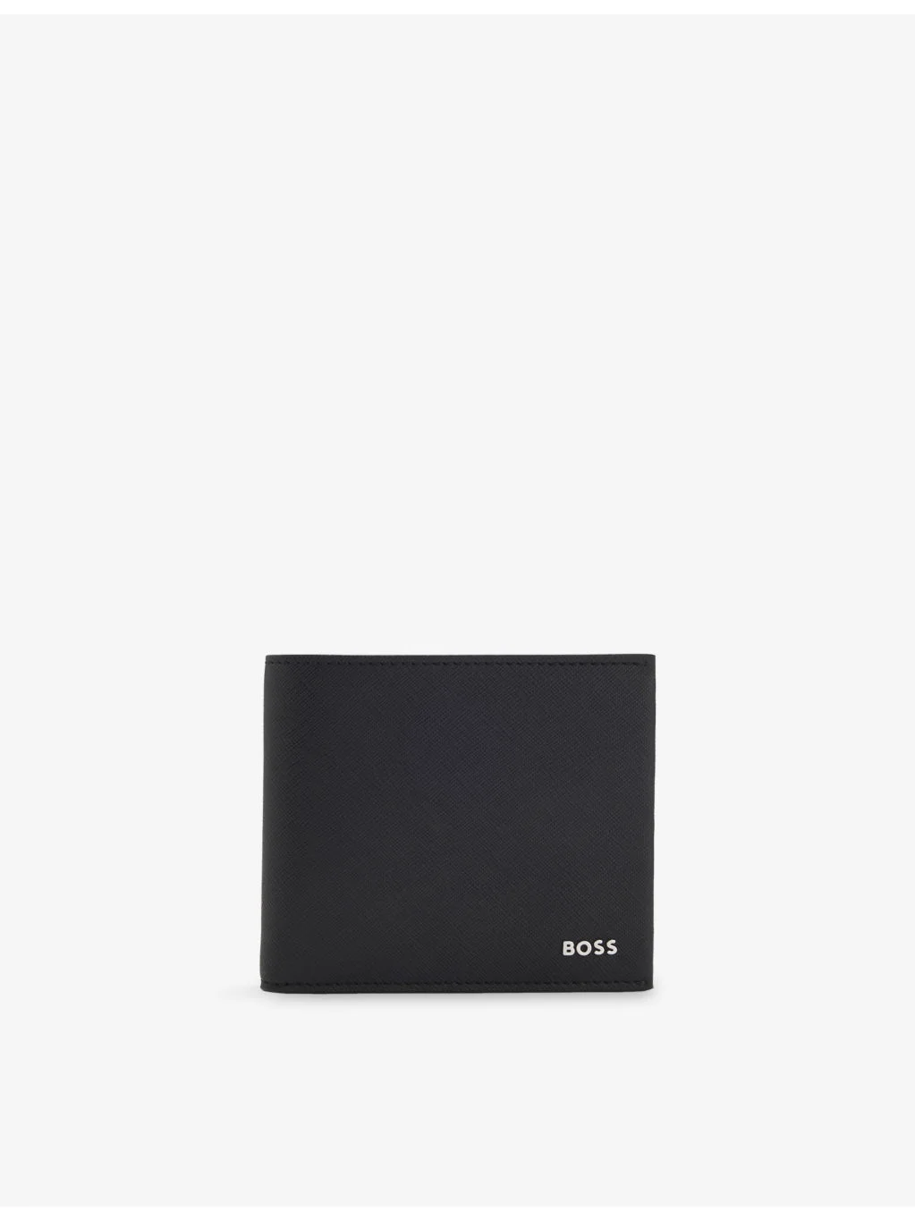 Logo-Plaque Leather Wallet - 1