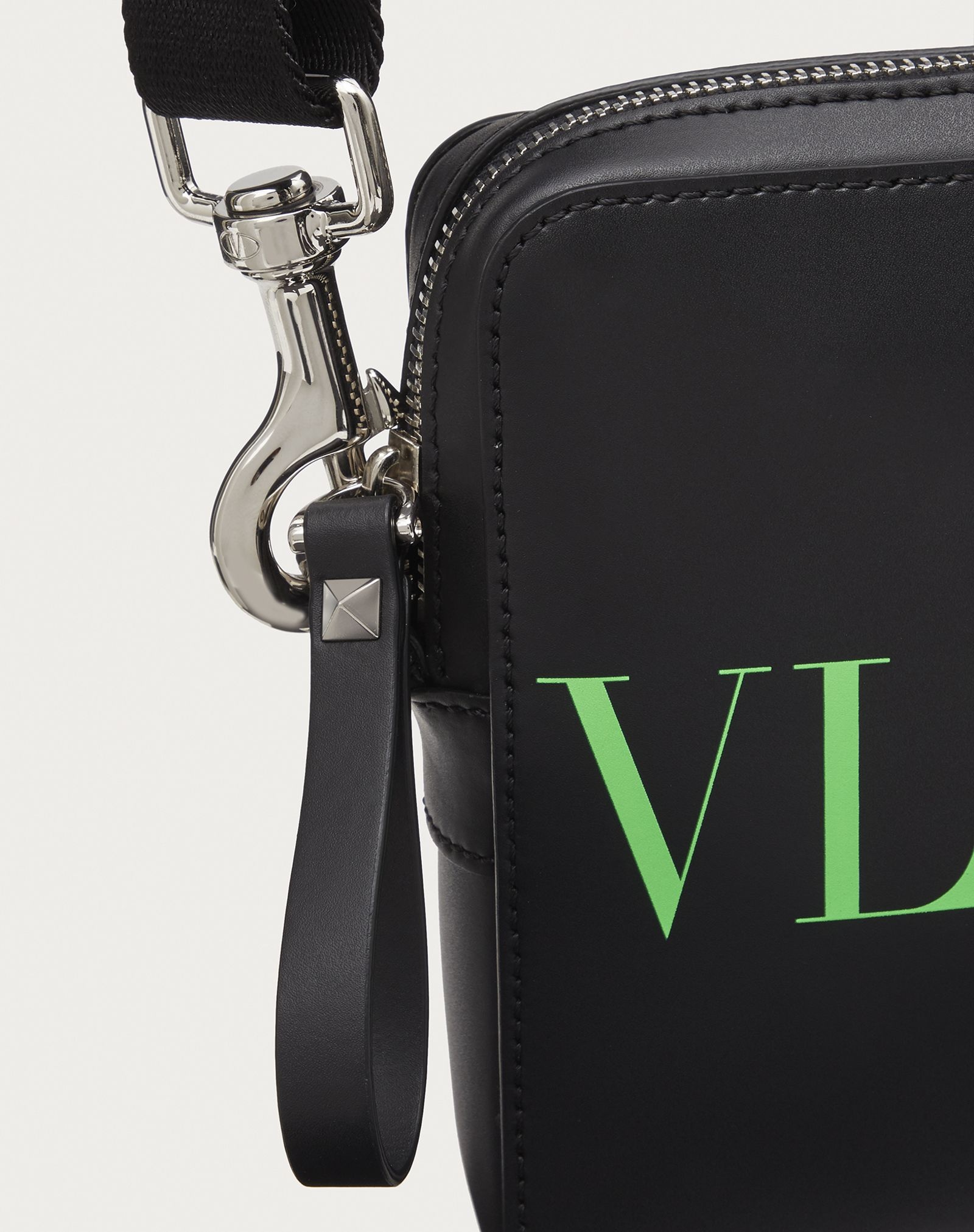 Small VLTN Leather Crossbody Bag - 5