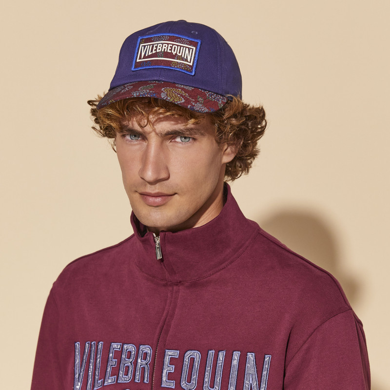 Men Printed Cap Mosaïque 3