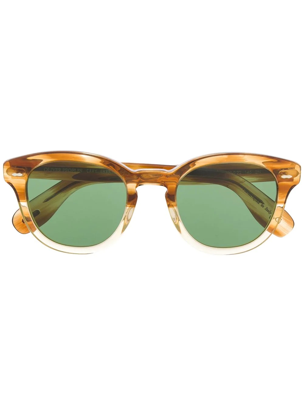 tortoiseshell detail sunglasses - 1