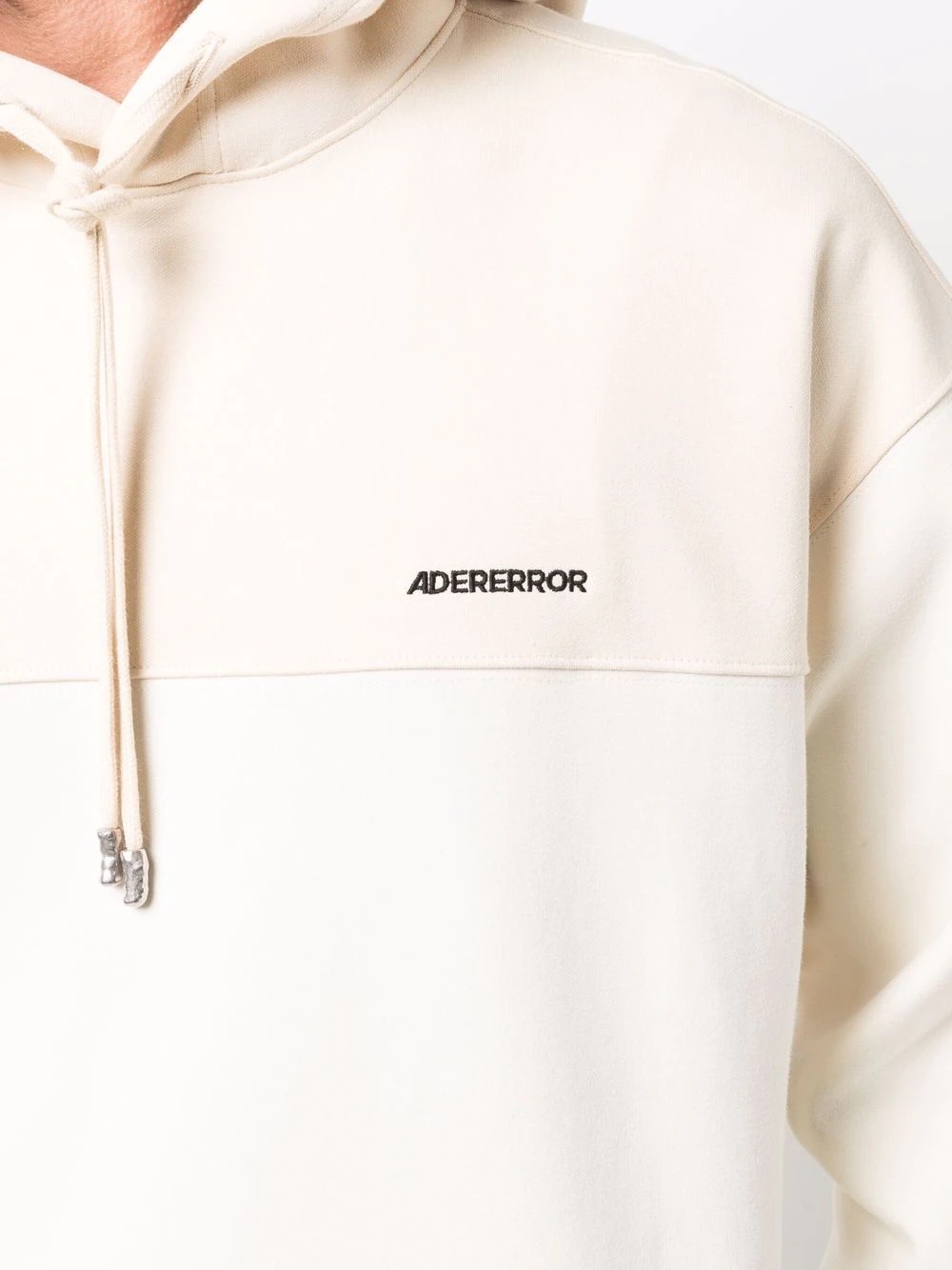 embroidered logo hoodie - 5