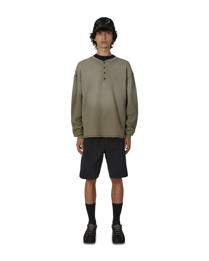 Bee Sun Faded Organic Waffle Serafino Long Sleeve 4