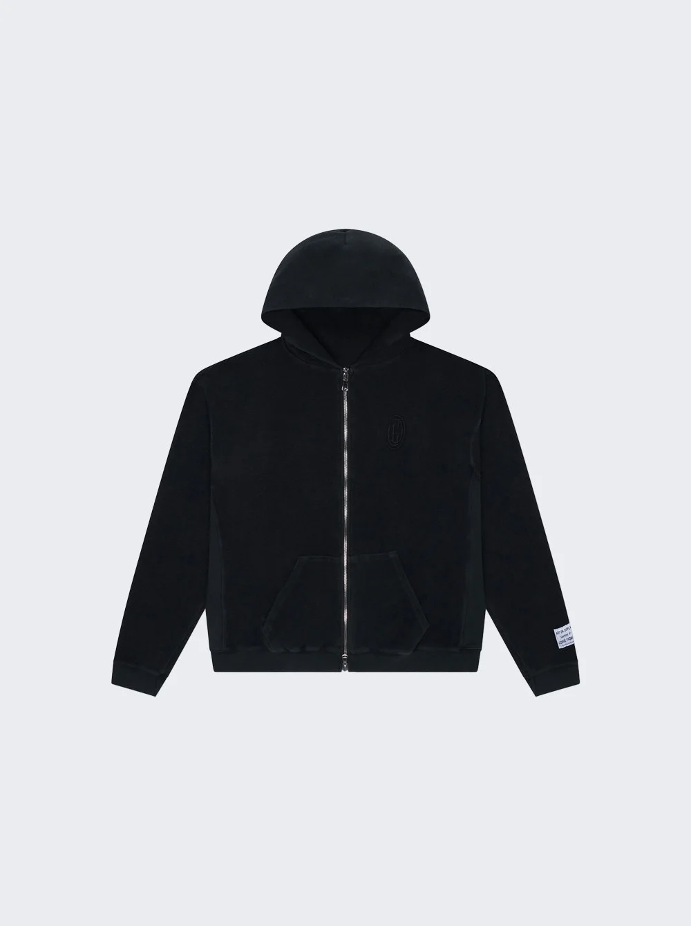 Deluxe Full Zip Washed Black - 1