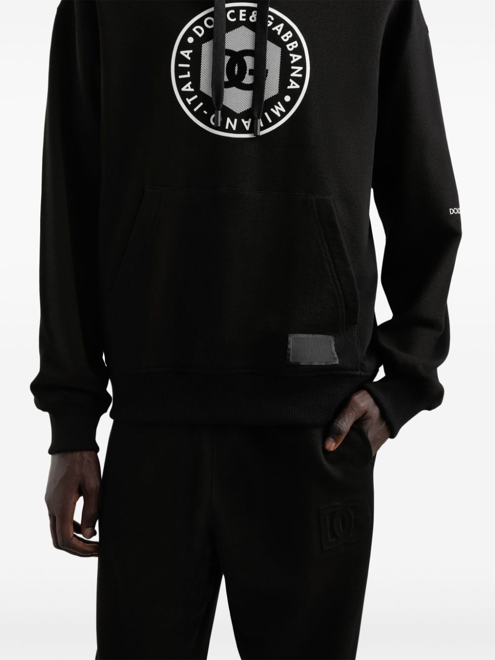 logo-print hoodie - 5