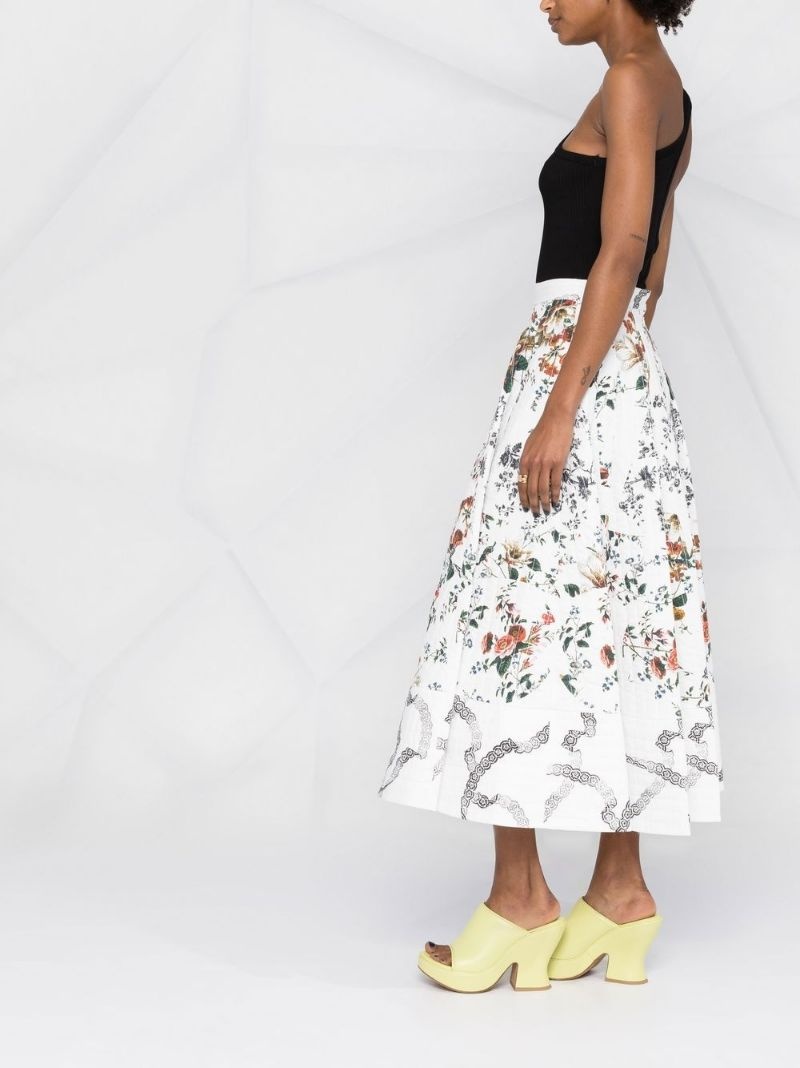 Judith floral midi skirt - 4