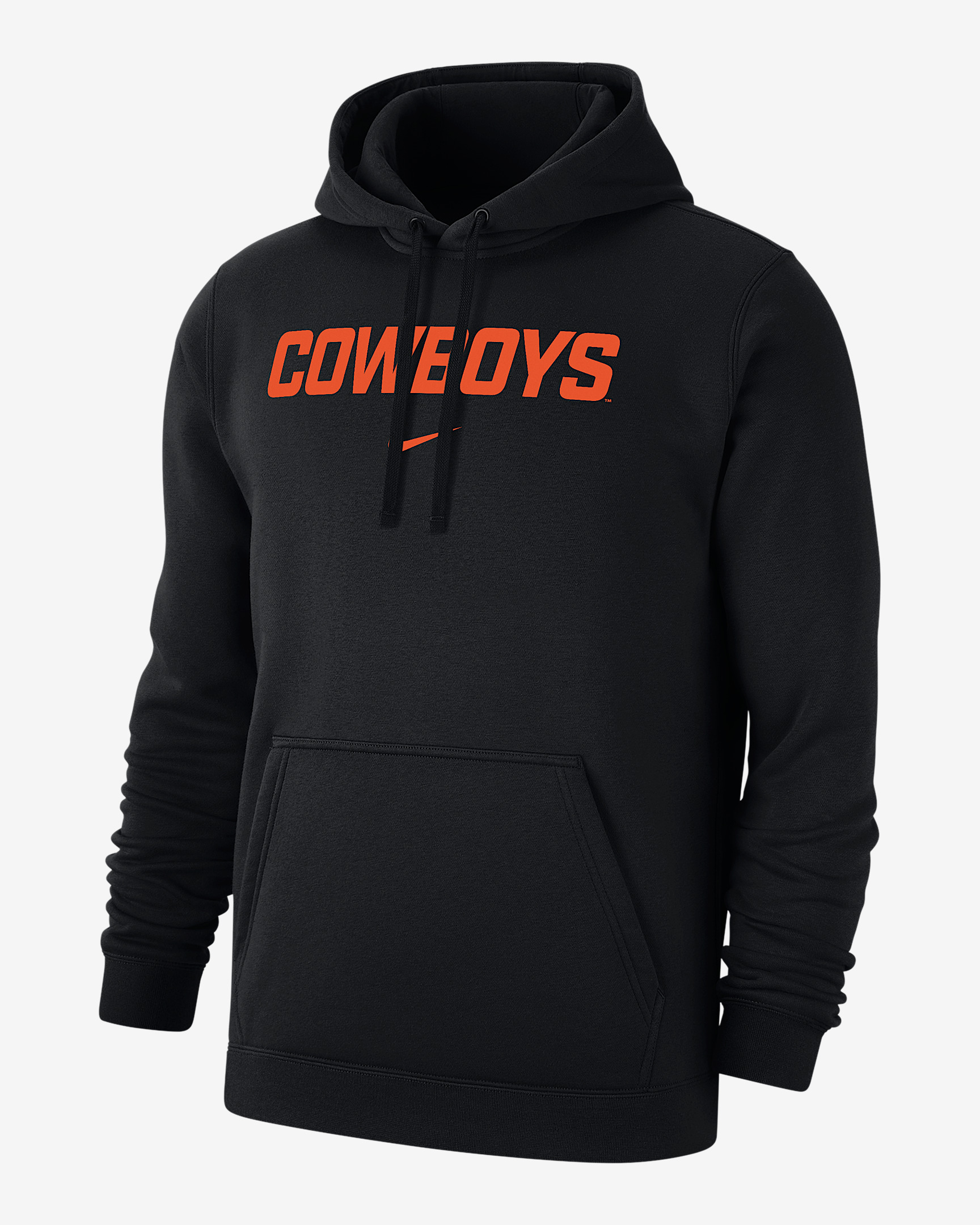Oklahoma State Club Fleece Men's Nike College Pullover Hoodie - 1