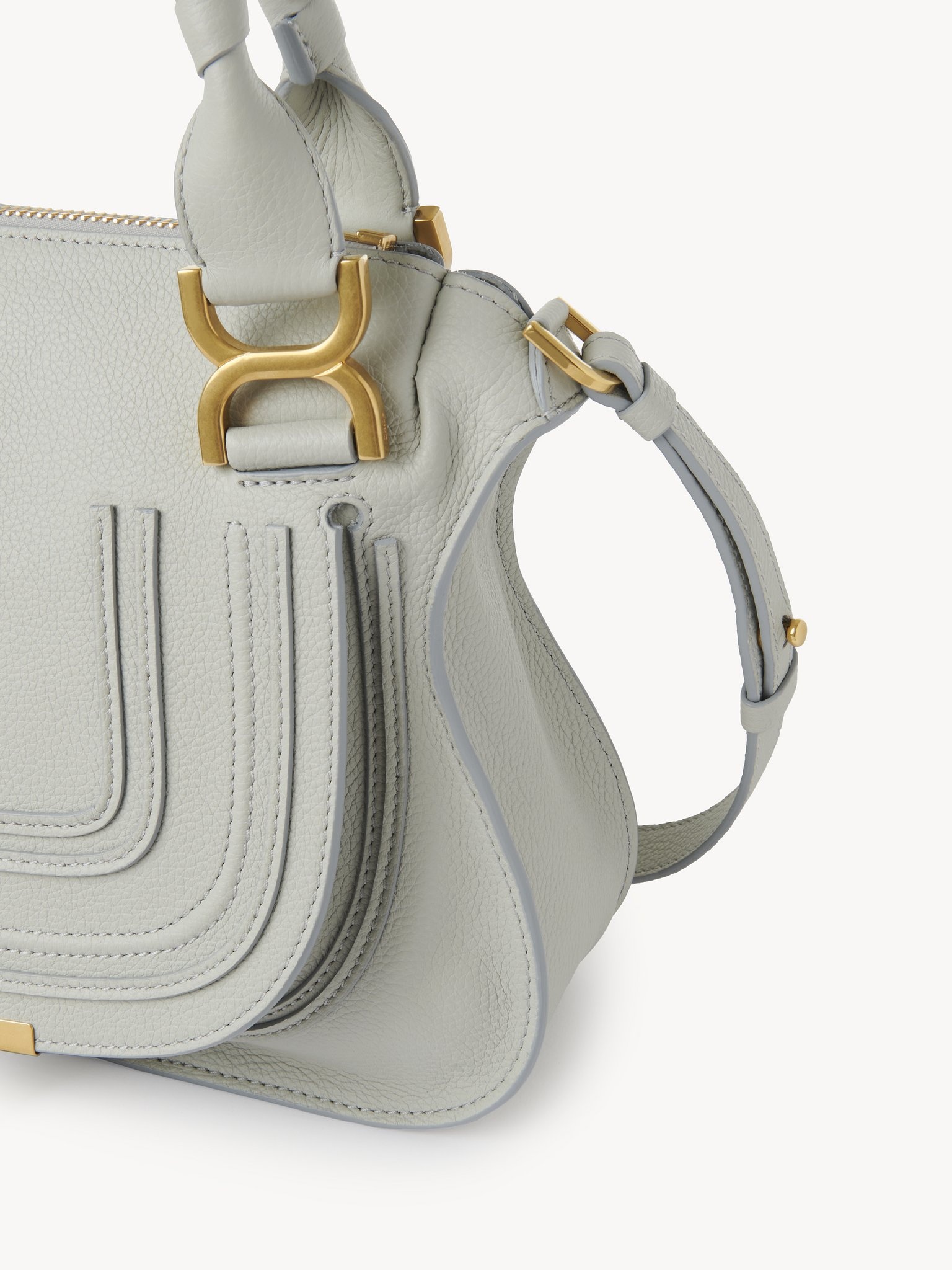 SMALL MARCIE BAG IN GRAINED LEATHER - 3