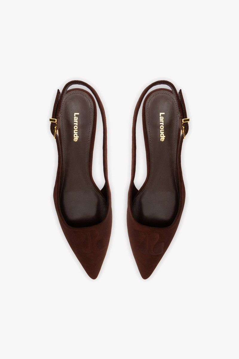 Kaitlan LL Low Pump In Brown Suede 7