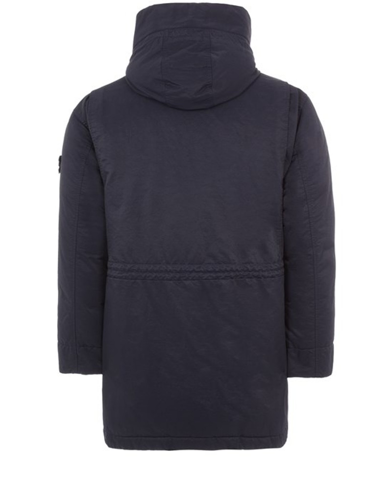 Stone Island 70821 OPAQUE NYLON TWILL DOWN BLUE outlook