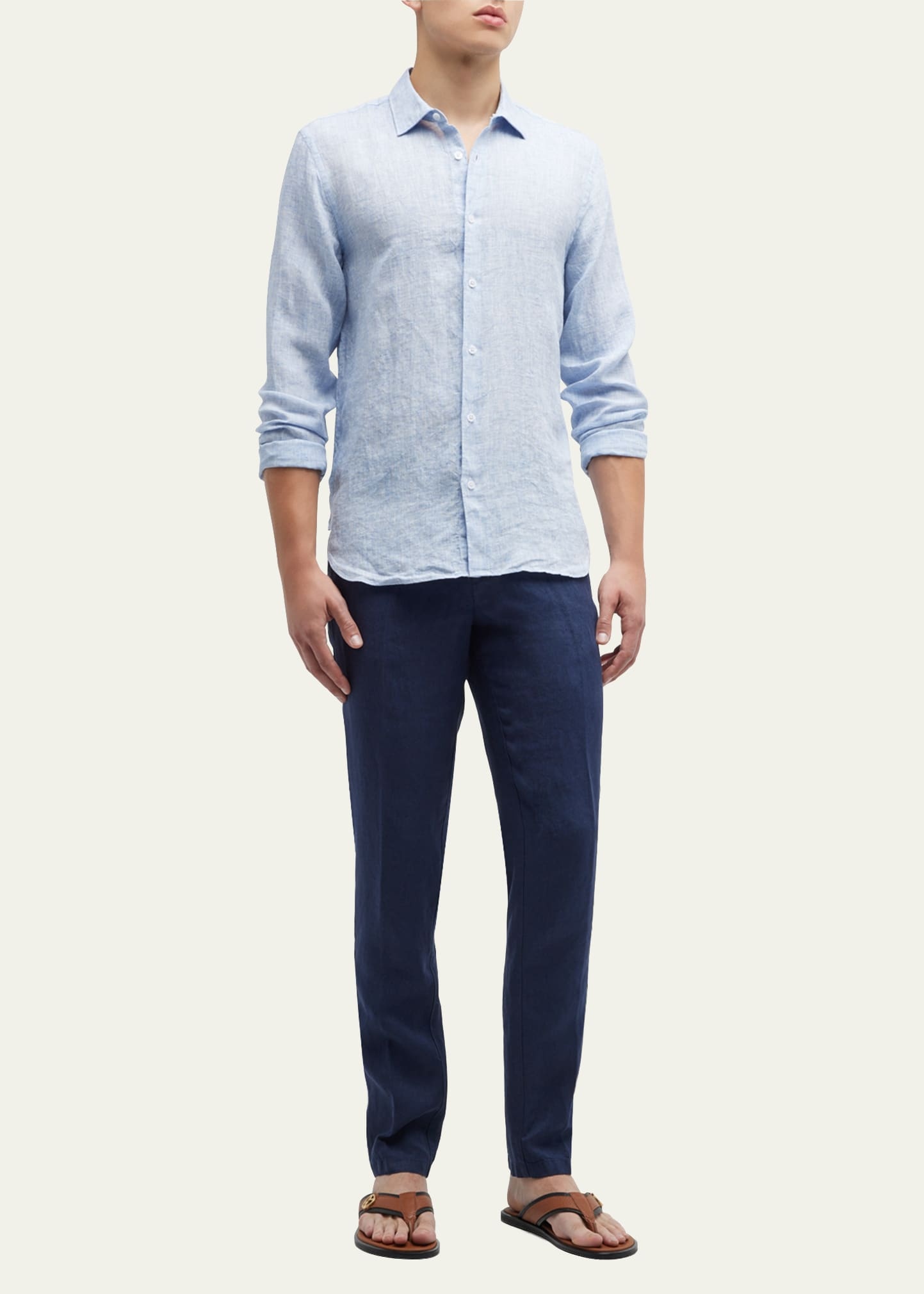 Men's Giles Linen Sport Shirt - 2