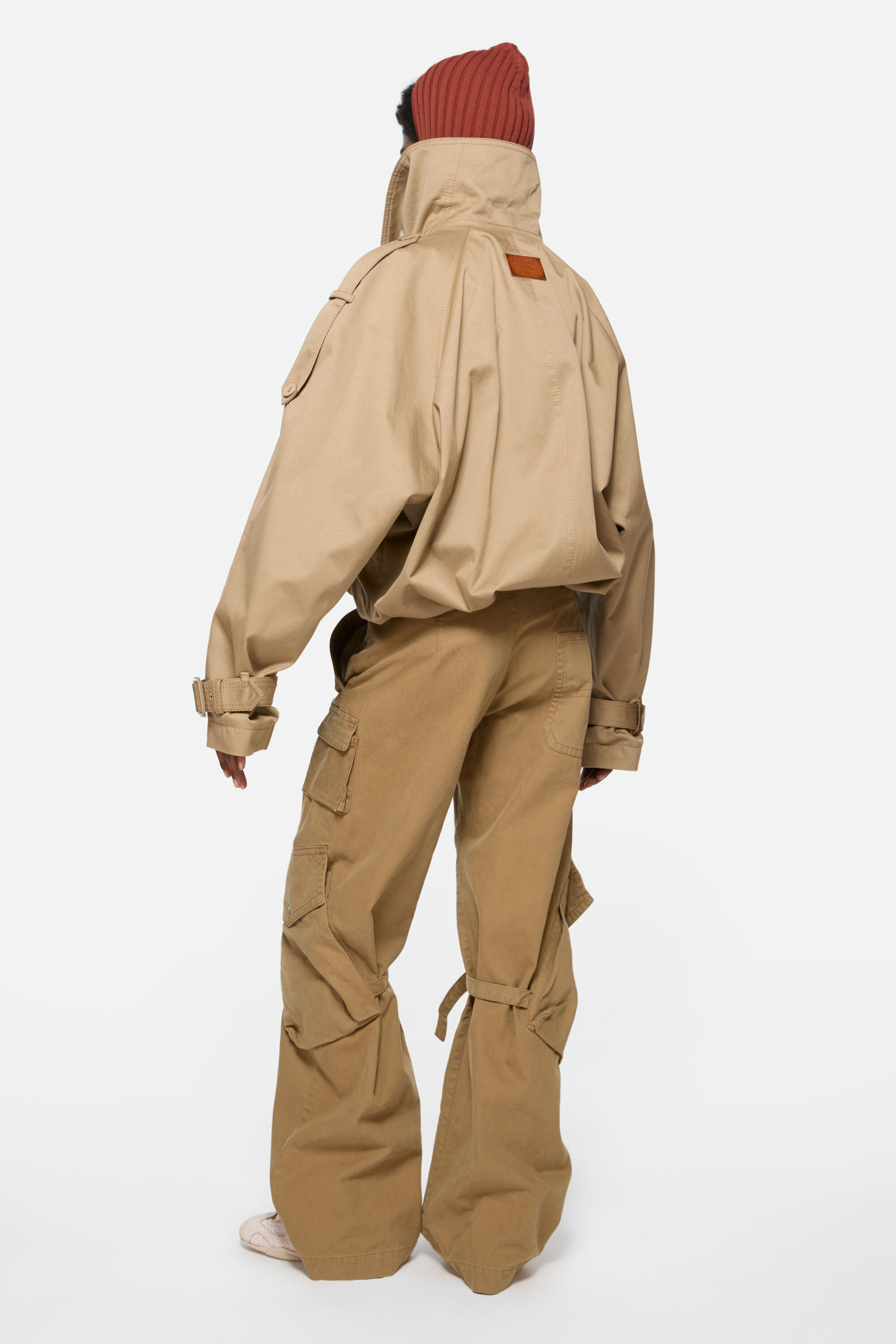 Cargo trousers - Cold beige - 3