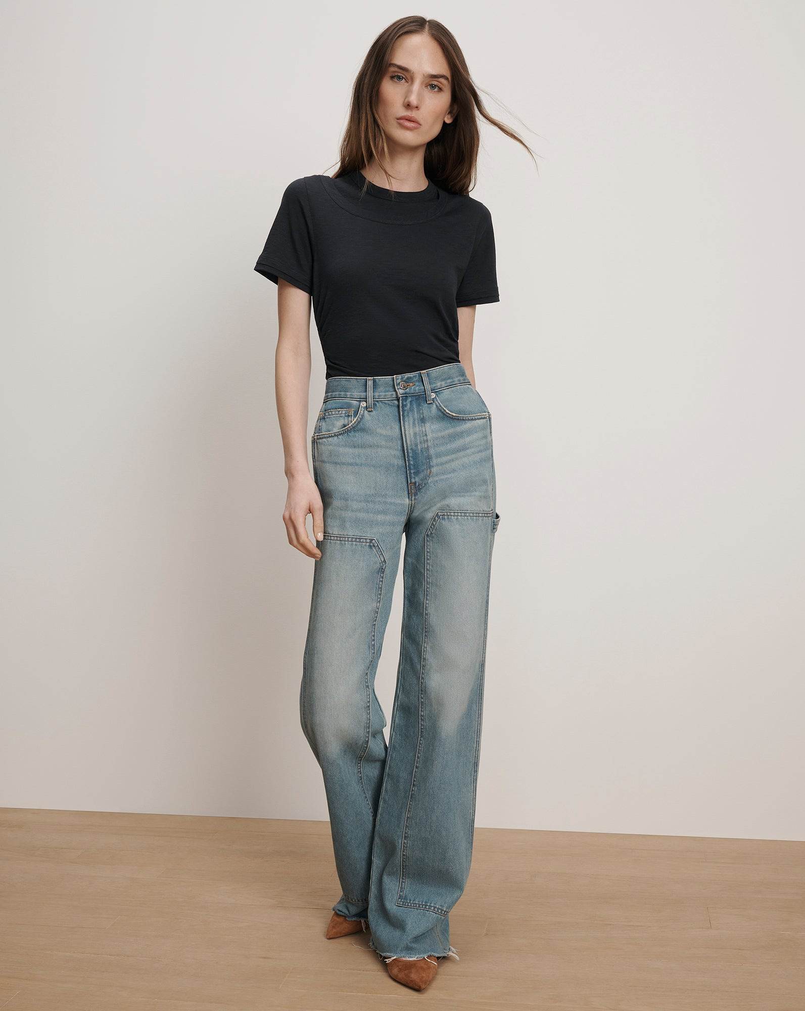 DAMIAN DOUBLE-COLLAR T-SHIRT - 3