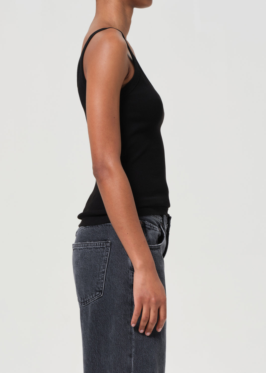 JORDAN TANK IN BLACK - 4