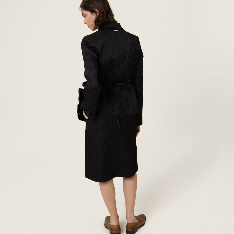 Cloqué duchesse skirt 5