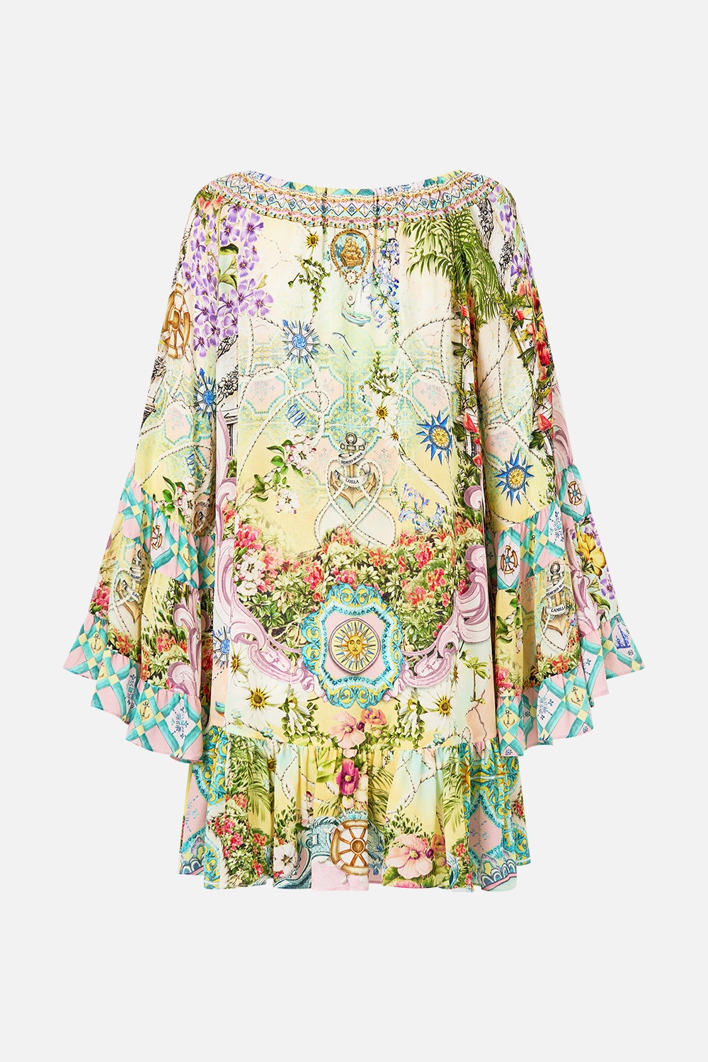 A LINE FRILL DRESS - 8