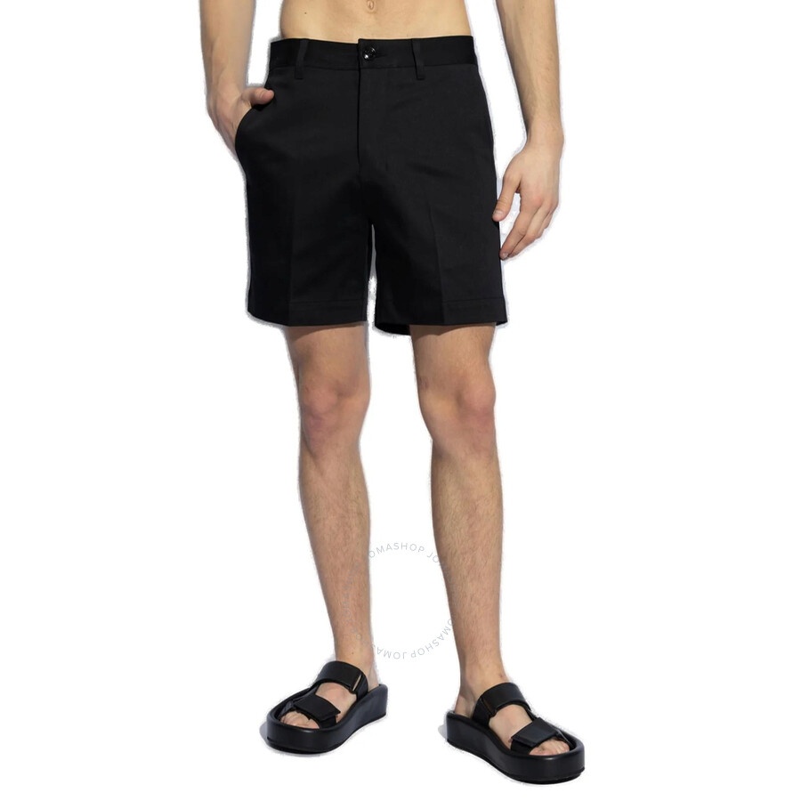 Ami Paris Ami De Coeur Cotton Chino Shorts - 2