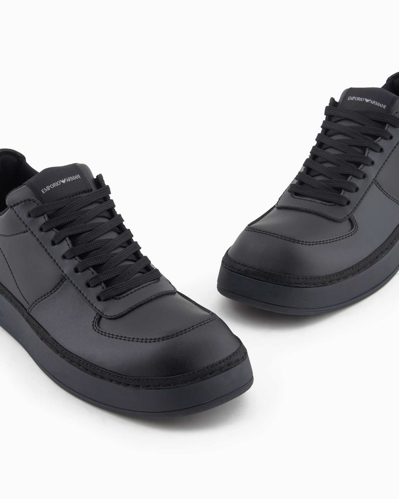 Sneakers with leather details - 5
