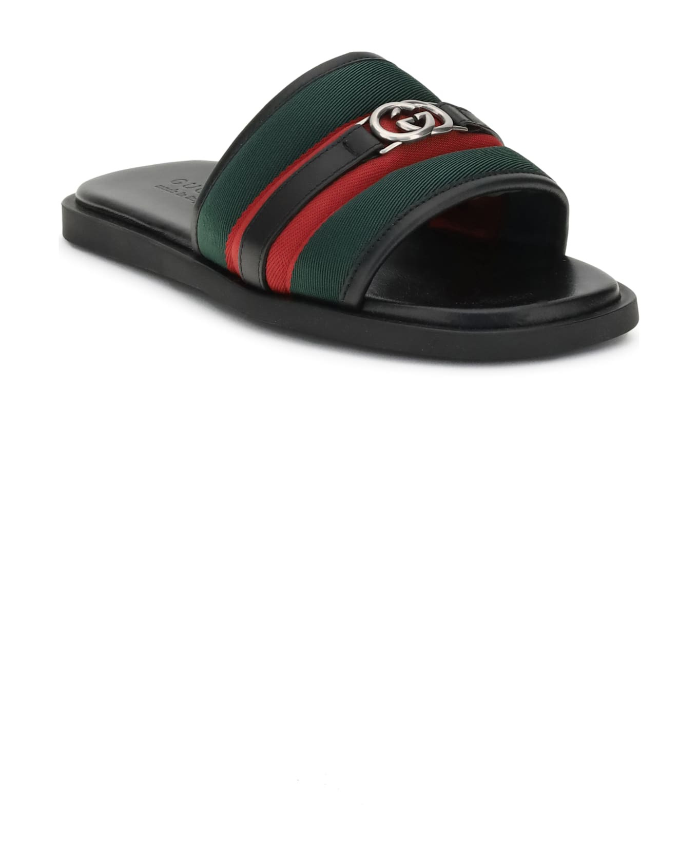 Gg Motif Slider Sandals - 2