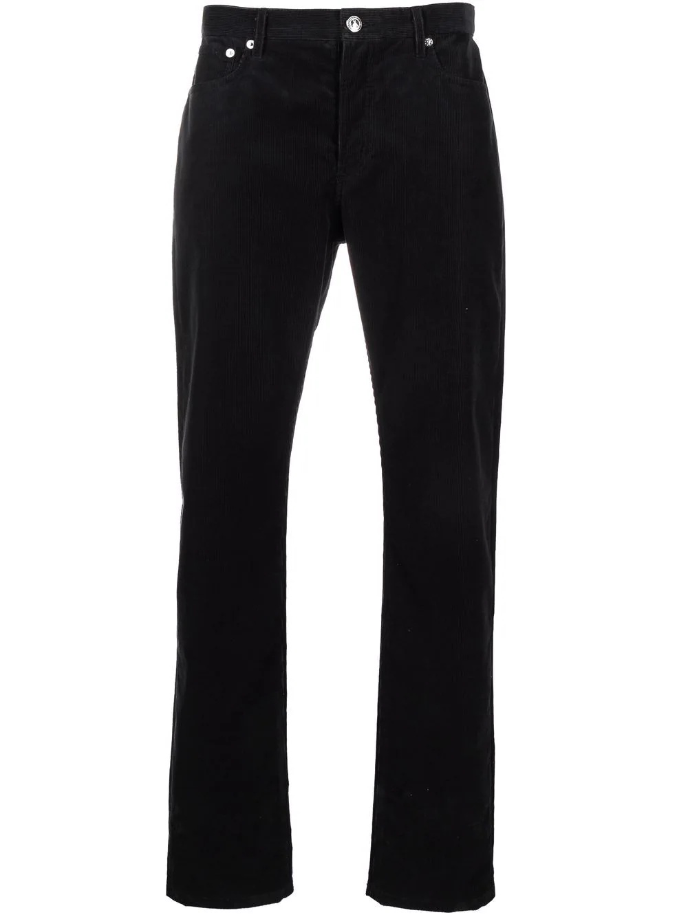 straight-leg corduroy trousers - 1