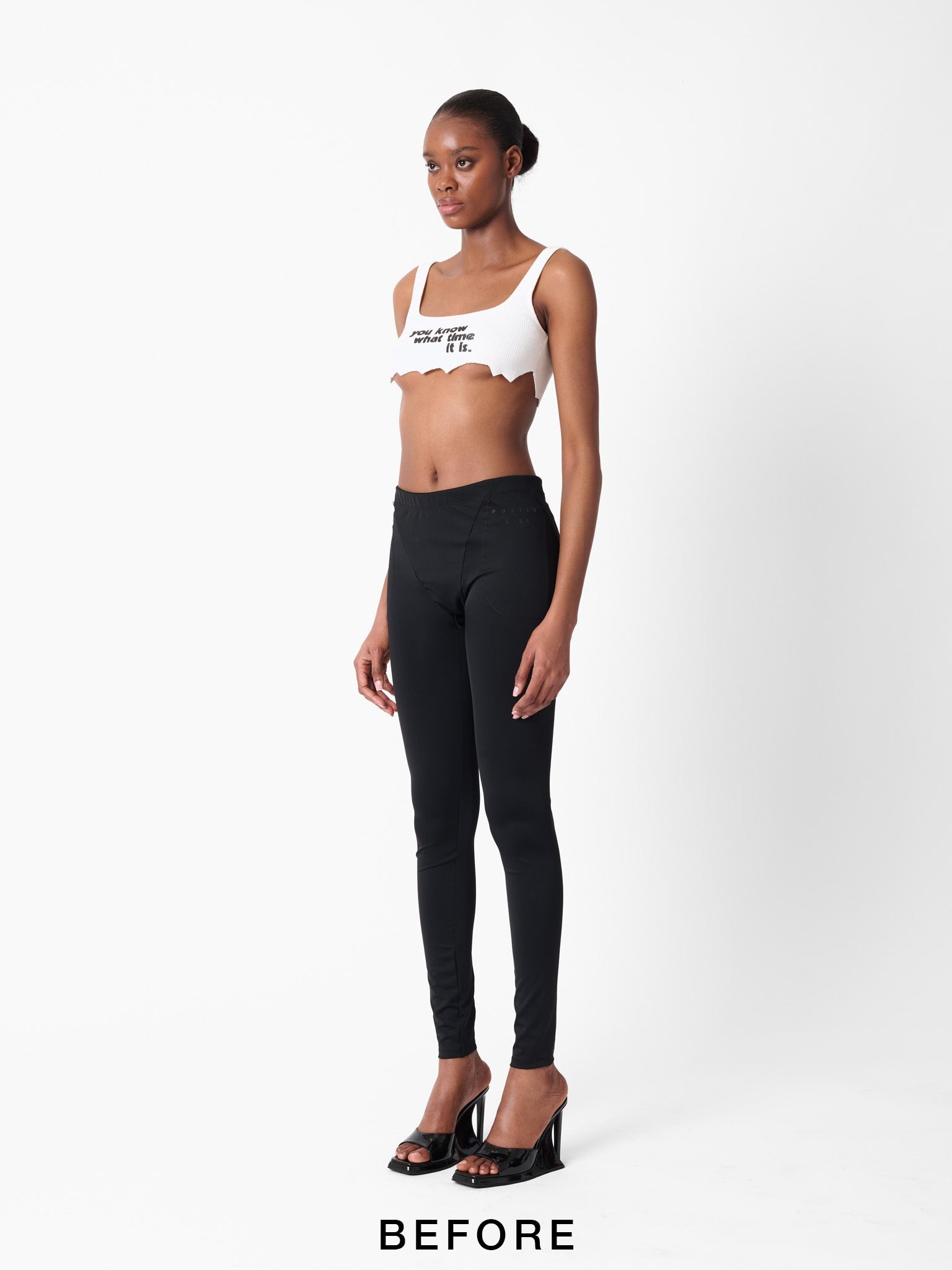 STACY PADDED LEGGINGS BLACK - 6