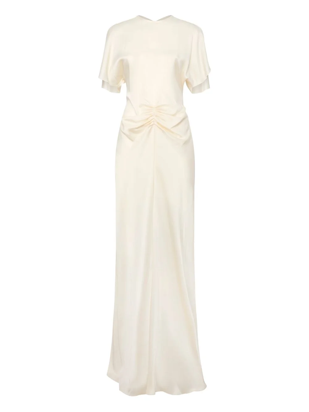 gathered maxi dress - 1