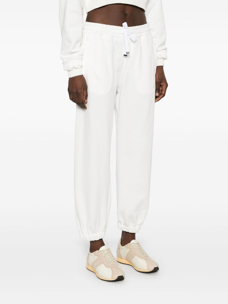 skull-embroidered track trousers 3