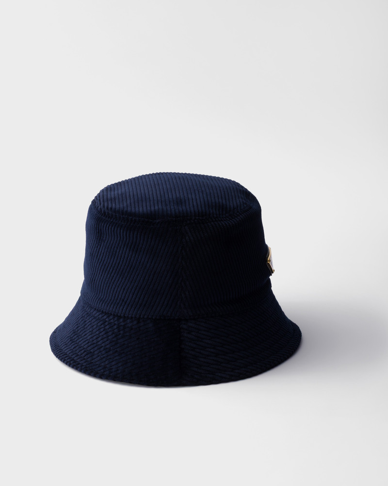 Prada Corduroy bucket hat outlook