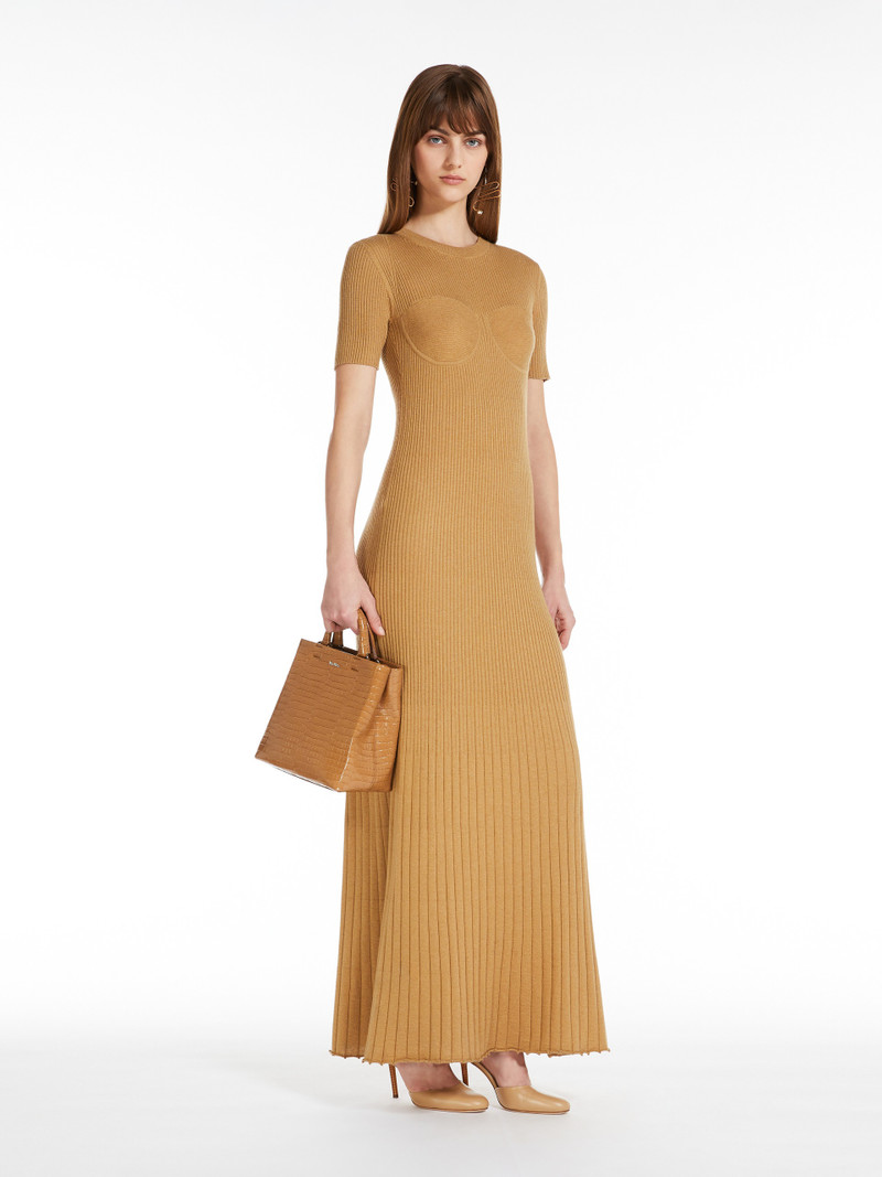 Max Mara EUROPA Silk and cashmere dress outlook