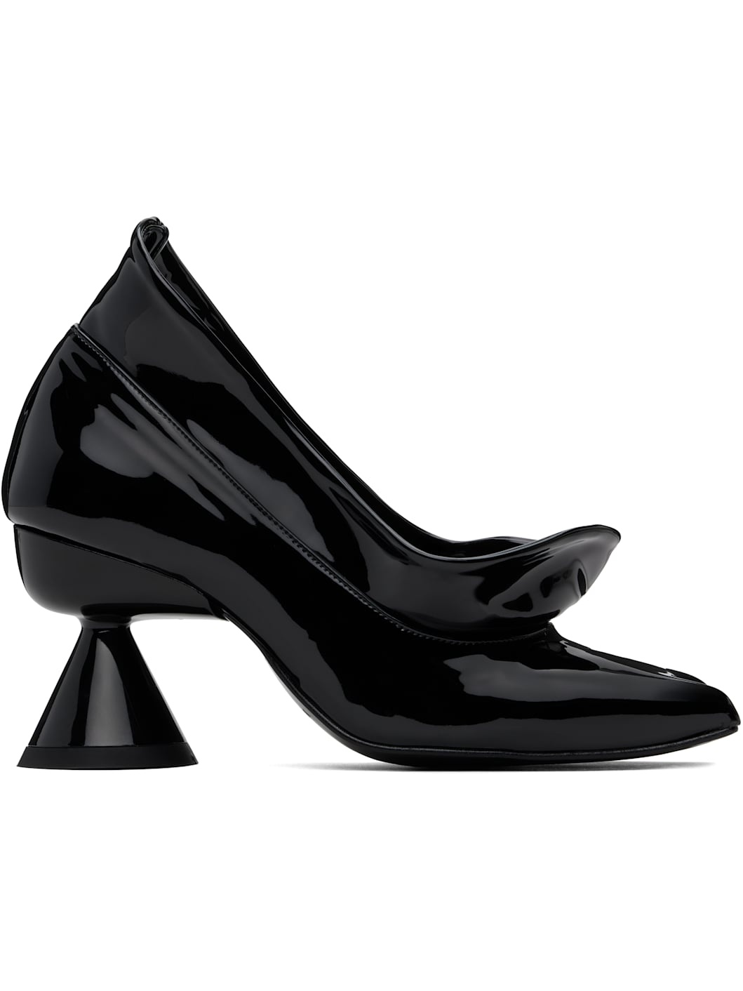 Black Diablo Saturn Heels - 1
