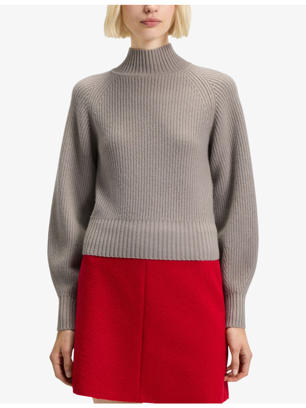 Roll-Neck Relaxed-Fit Wool And Cashmere-Blend Jumper - 3