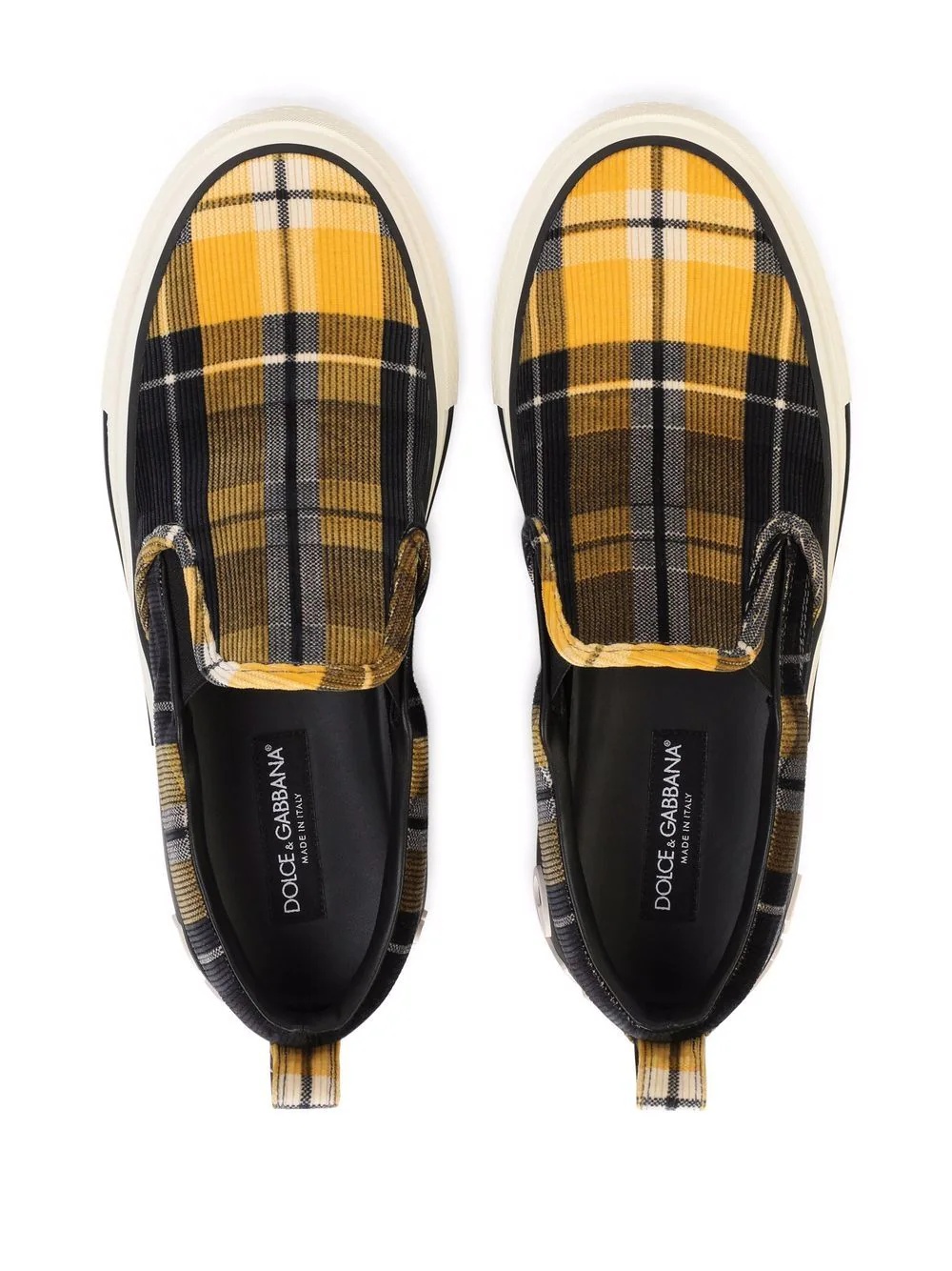 Portofino Light tartan-check sneakers - 4