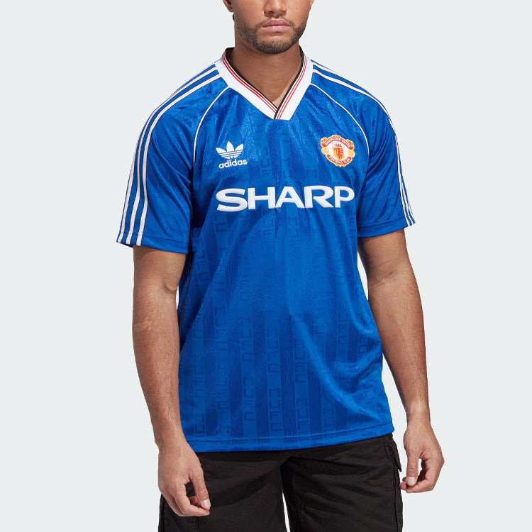 adidas originals Manchester United Og 1988-90 Third 'Blue' IP5544 - 2