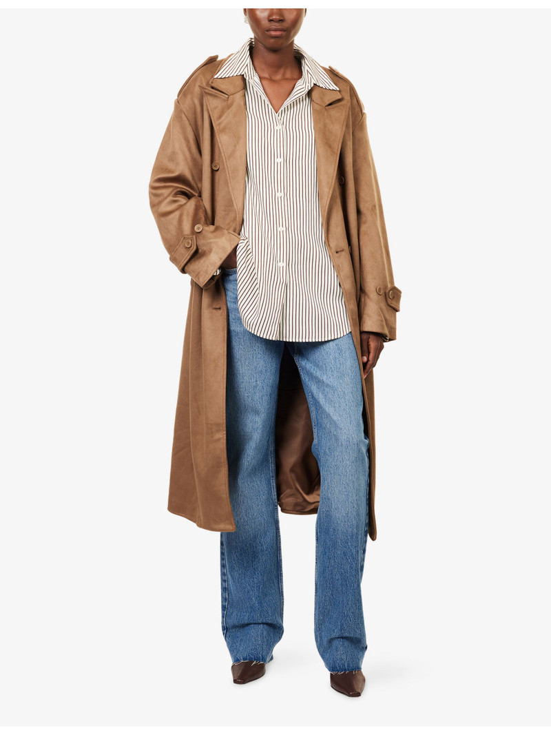 The Frankie Shop Dalston Straight-Leg Denim Jeans outlook