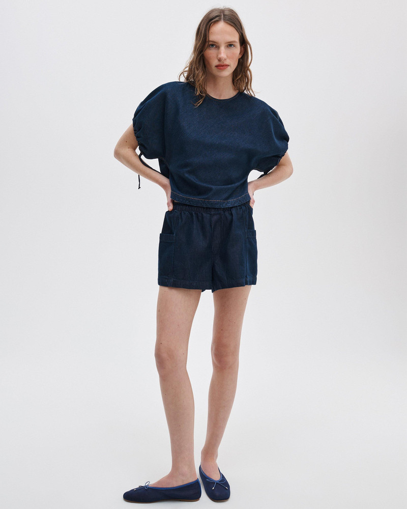 rag & bone Laura Denim Shirt Ultra Featherweight Denim outlook
