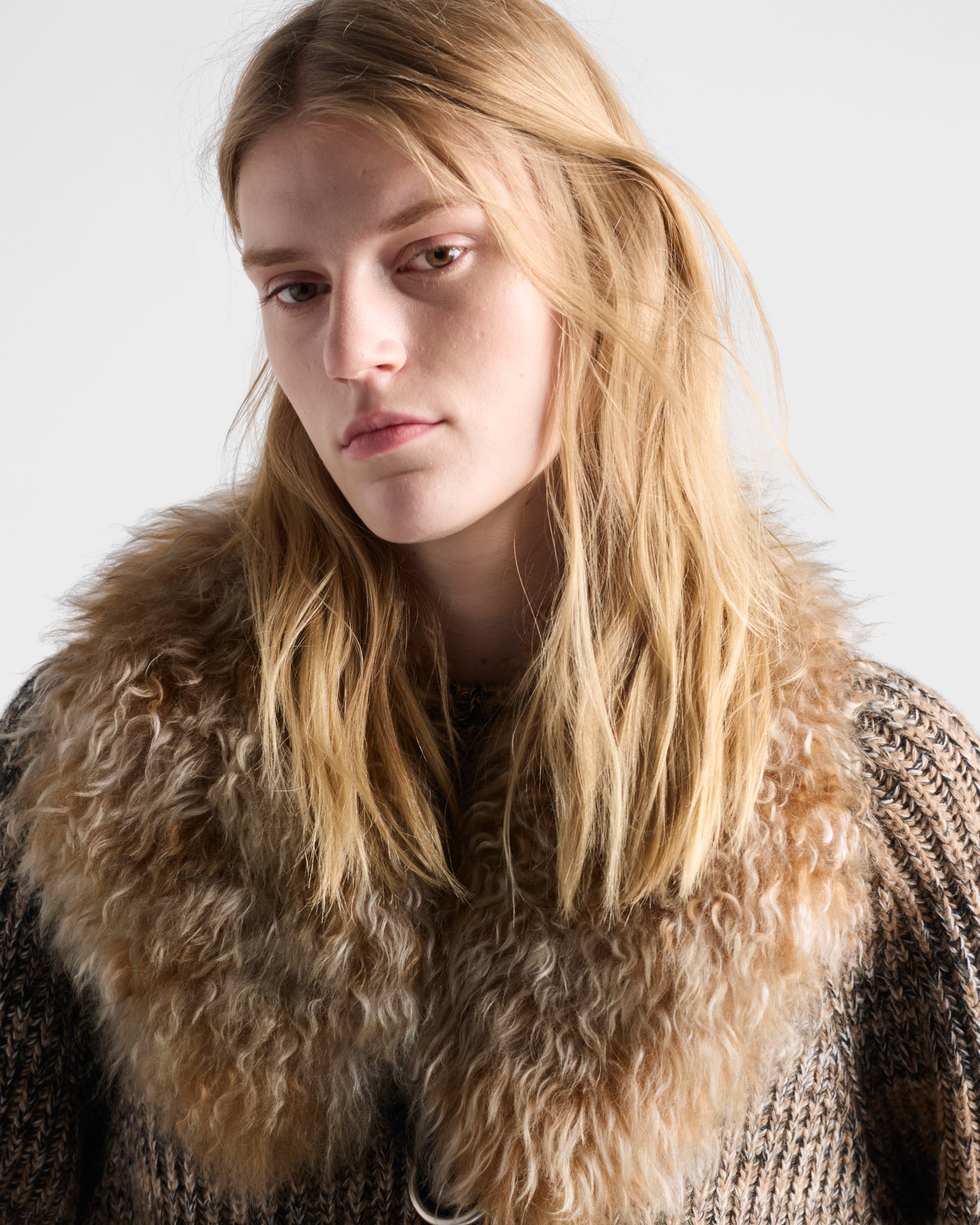 Wool and cashmere crew-neck sweater - 6