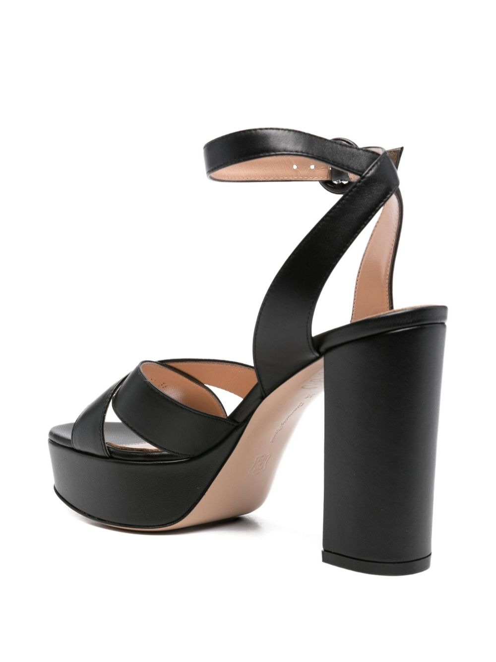 105mm Sabrina crossover platform sandals - 3