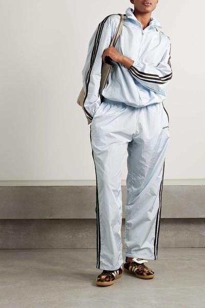 adidas Originals + Wales Bonner embroidered recycled-shell track pants outlook