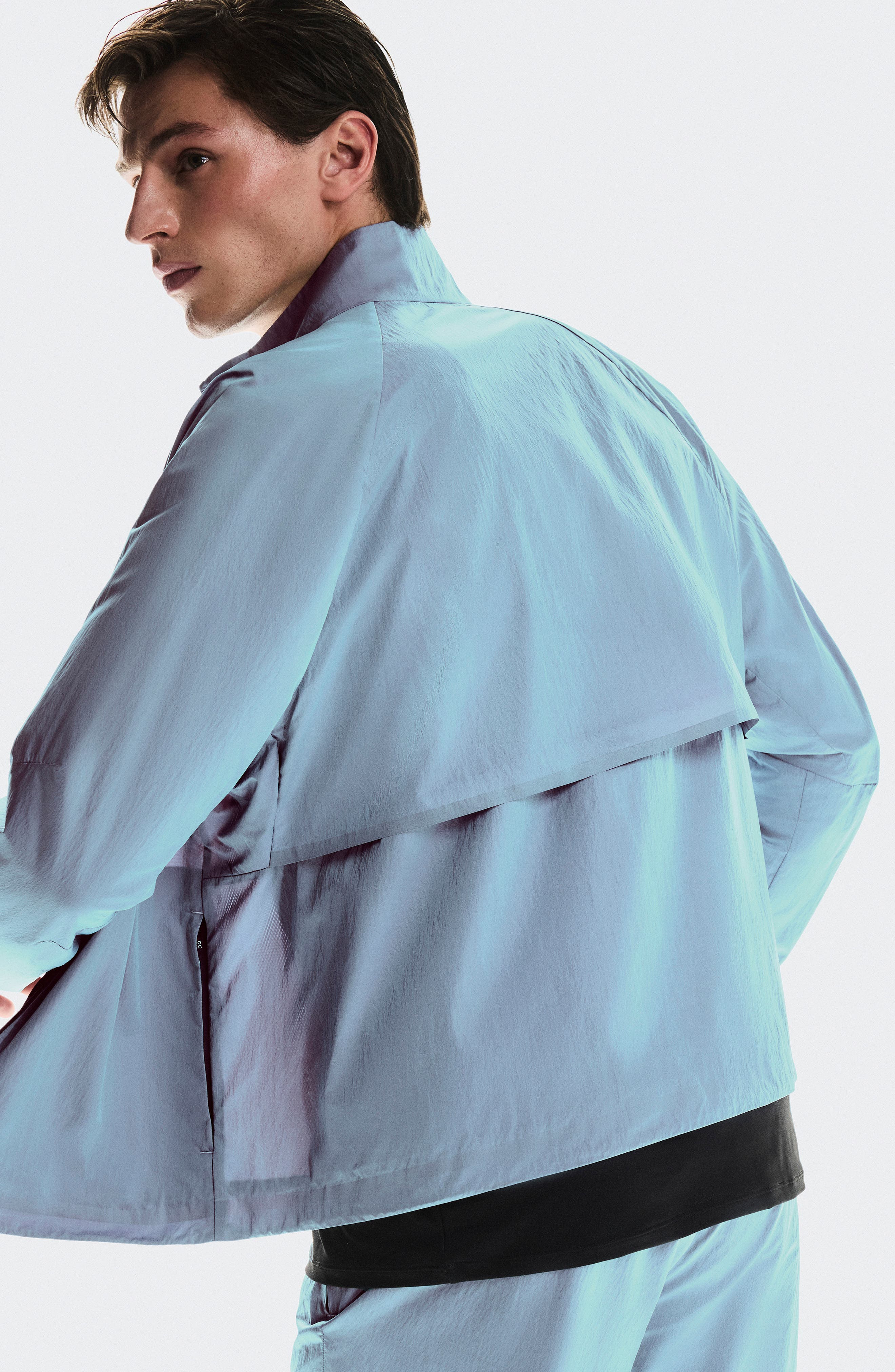 On Court Water Repellent Track Jacket in Geyser at Nordstrom - 4