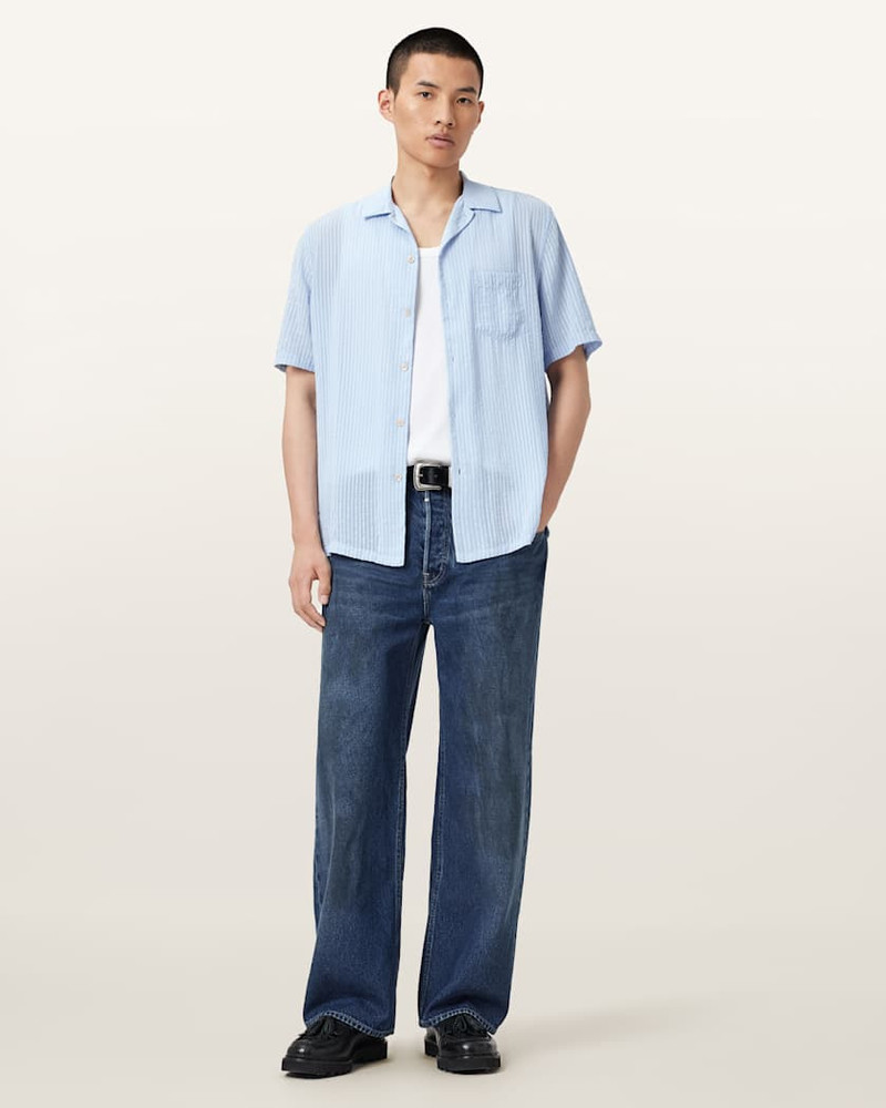 PERRY SHORT SLEEVE STRIPED SHIRT 6