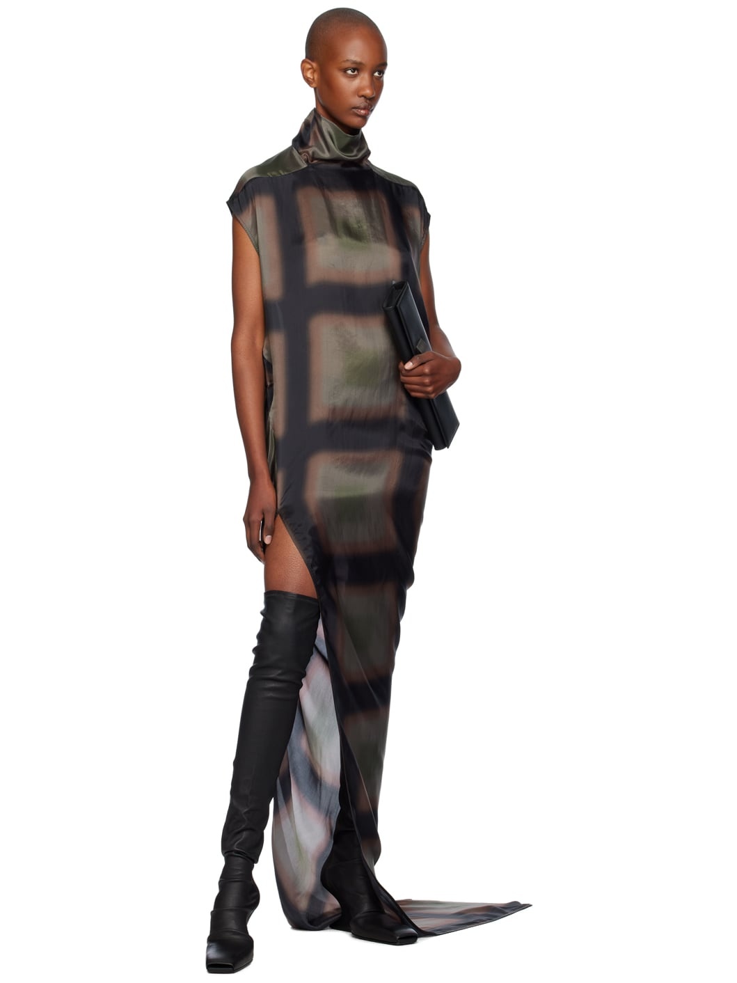 Brown Porterville Edfu T Maxi Dress - 4