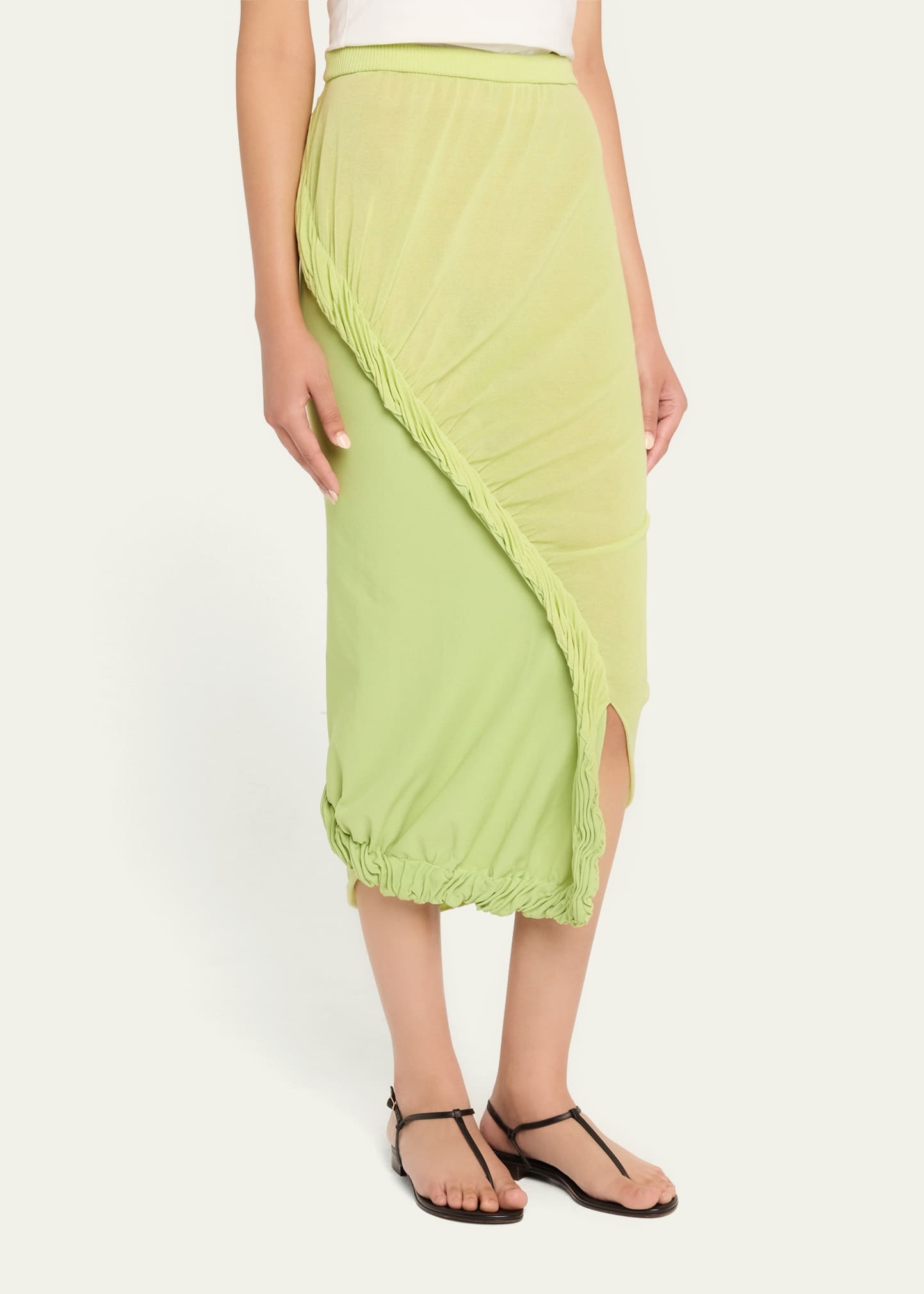 Beanstalk Spiral Knit Skirt - 4