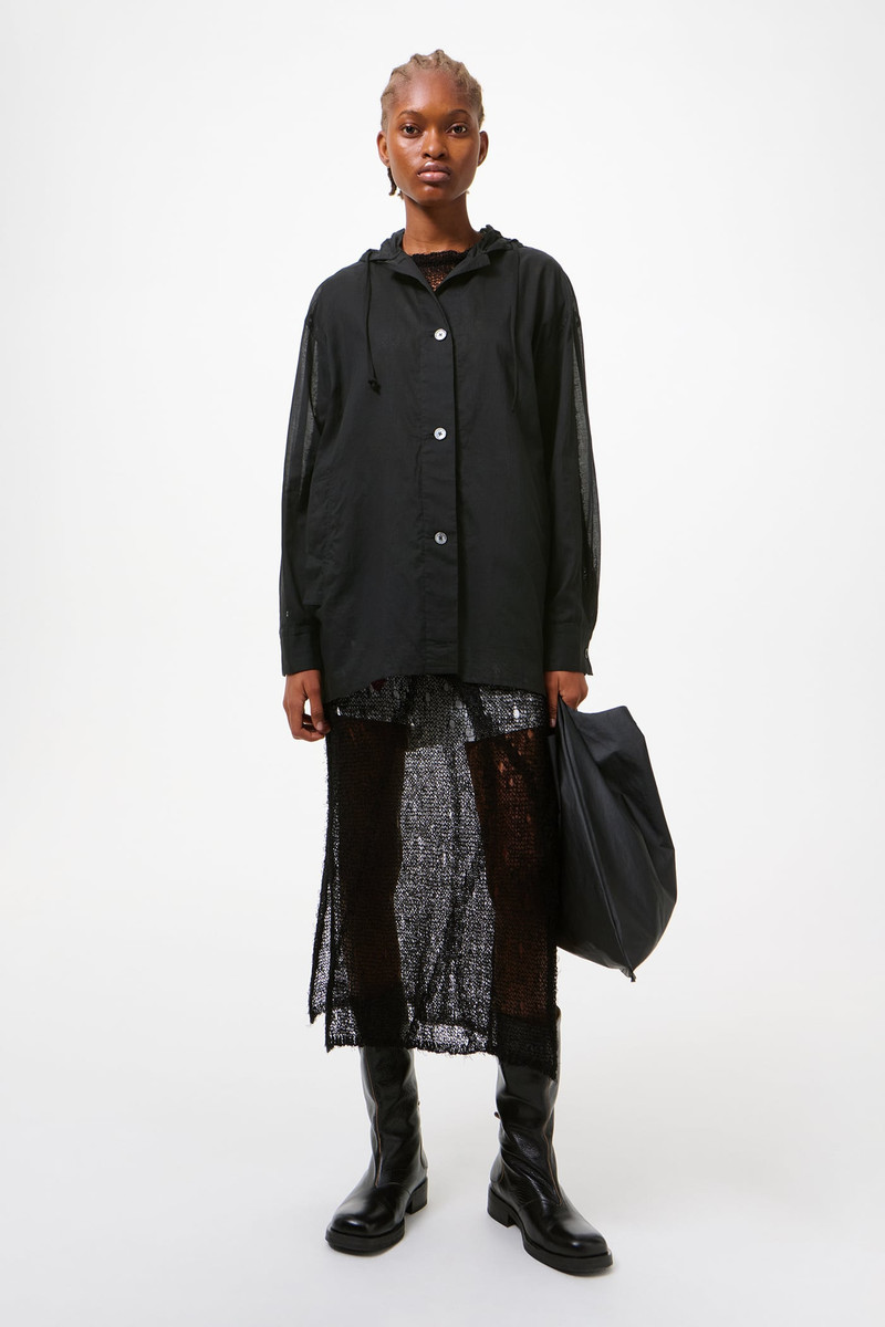 Our Legacy Rover Shirt Dry Tarmac Fine Mussola outlook