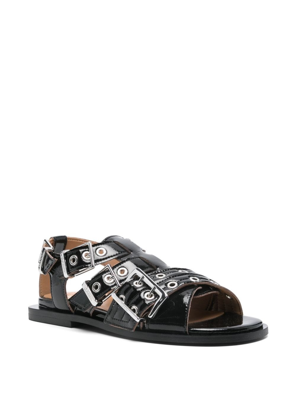 Feminine buckle sandals - 4