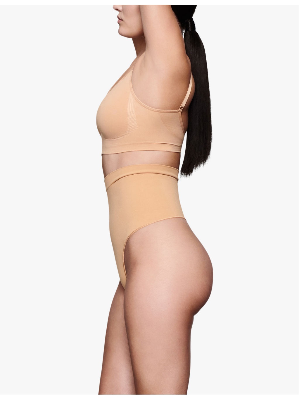 Seamless Sculpt high-rise stretch-woven thong - 3