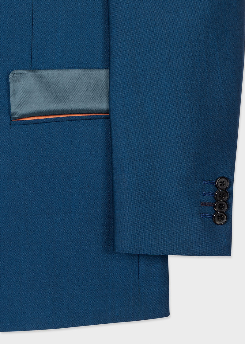 Tailored-Fit Wool-Mohair Three-Piece Suit 6