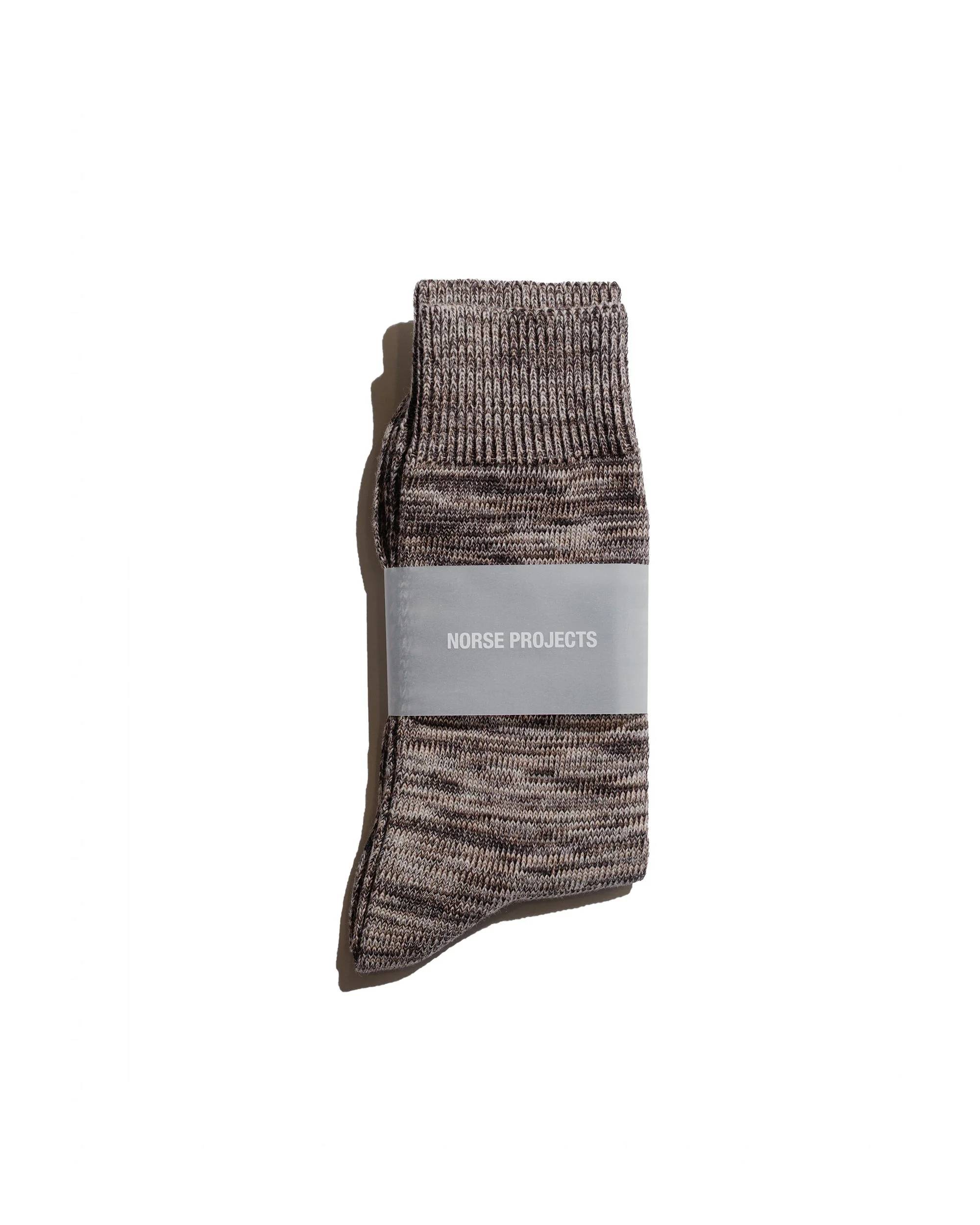 Bjarki Heavy Cotton Twist Sock Mahogany - 1