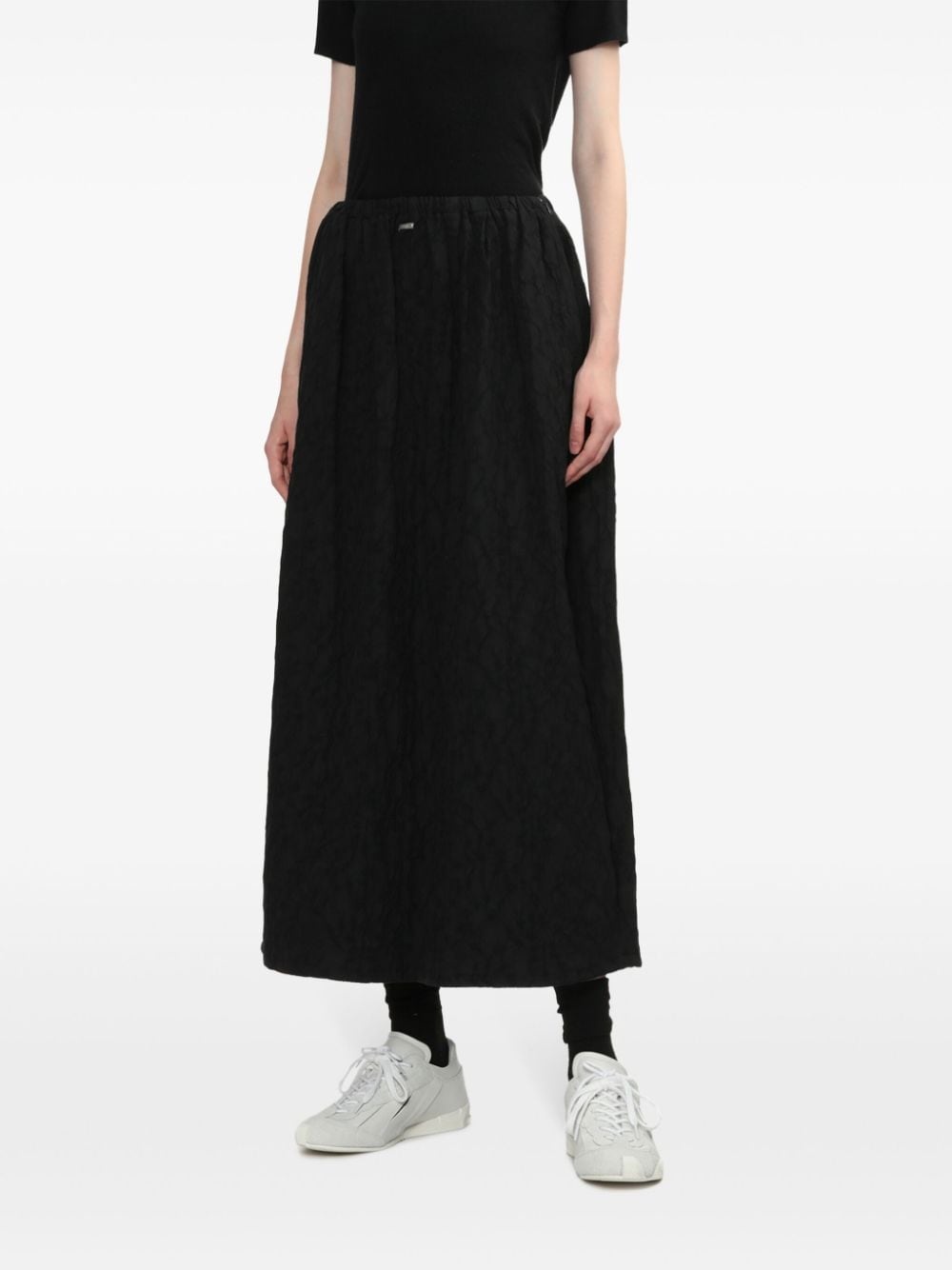 pleated midi skirt - 3