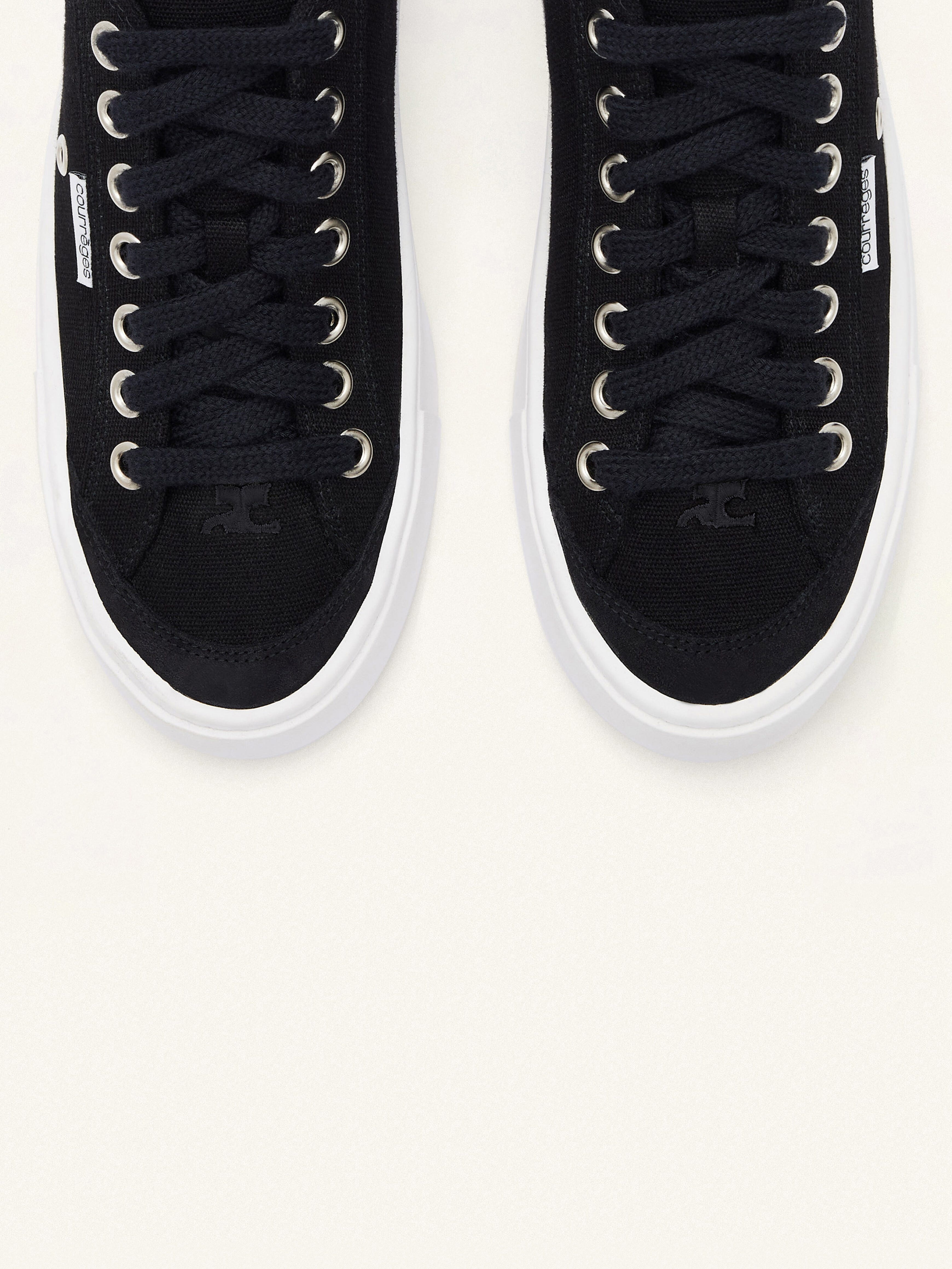 CANVAS 01 COTTON LOW SNEAKERS - 4